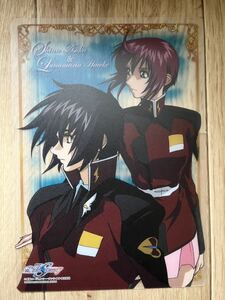 ◆機動戦士ガンダム SEED DESTINY ルナマリア・ホーク シン・アスカ クリアプレート 中古 日本製 2006