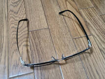 スクエア型PCめがね　Zoff PC CLEAR PACK (ブルーライト50％カット) ゾフ PCメガネ 眼鏡 めがね 度無し メンズ レディース プラスチック_画像2