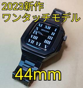 2023新作● 44mm ●ブラック メタル● apple watch ステンレス カスタム ゴールデンコンセプト golden concept 好き アップルウォッチ