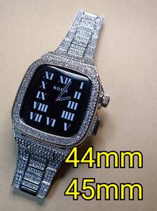  diamond SV * zirconia gilagilaapple watch stainless steel custom metal Golden concept golden concept liking . Apple watch 