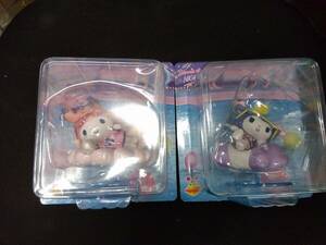 中古■マイメロディ■クロミ■2体セット■Happyくじ Sanrio characters NIGHT POOL」■フィギュア賞■定形外発送対応