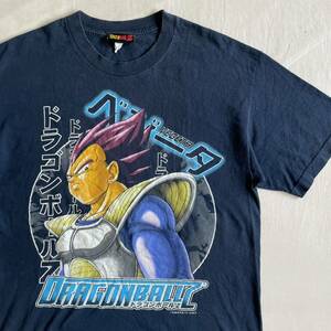 希少! 00s ベジータ Tシャツ L ドラゴンボールZ US企画 ビンテージ アニメ ムービー コピーライト DRAGONBALL Z VEGETA 90s