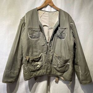 THE QUALITY MENDING 50s ヴィンテージ 再構築 ライナー ジャケット L USA製 ミリタリー リメイク US ARMY M-65 40s 60s