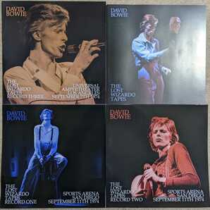 David Bowie-The Lost Wizardo Tapes★限定350・重量カラー3LP+3曲入りEP Box/ポスター、写真集、プログラム付属!!の画像6