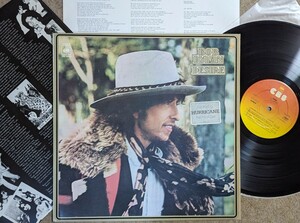 Bob Dylan-Desire★英Orig.Hurricaneステッカー貼付け盤/マト1