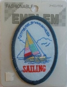 SAILNG セーリング ヨット ワッペン/パッチ 企業 USA 古着 アメリカ アメカジ カスタム キャップ ワークシャツ 50