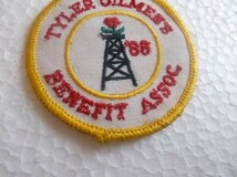 ビンテージ 80's tyler oilmen's benefit association ゴルフ カントリークラブ ワッペン/パッチ 企業 USA 古着 アメリカ アメカジ 74_画像2