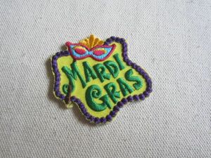 MARDI GRAS マルディグラ カーニバル ガールスカウト GIRL SCOUT ワッペン/パッチ 古着 アメカジ アウトドア ワークシャツ USA 古着 136