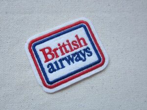 ビンテージ British airways リティッシュ・エアウェイズ 航空会社 空港 飛行機 日本航空 ワッペン/パッチ 企業 USA 古着 52