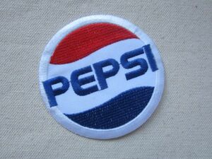 PEPSI ペプシ ジュース アメリカ パッケージ 企業 ワッペン/パッチ 古着 自動車 レーシング ビンテージ スポンサー 52