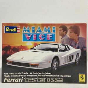 未組立 Revell 1/24 MIAMI VICE Ferrari testarossa レベル 映画マイアミバイス 劇中車 フェラーリ テスタロッサ プラモデル ミニカー