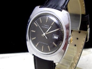  бесплатная доставка с дефектом 457/ 70's Timex самозаводящиеся часы Old античный Vintage 