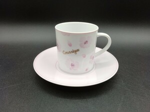 Courreges Noritake クレージュ × ノリタケ カップ＆ソーサー 