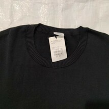 GICIPI　ジチピ　アラゴースタ クルーネック リラックス　フィット カットソー 　半袖　Tシャツ ブラック　BLACK　黒　イタリア製　男女兼_画像3