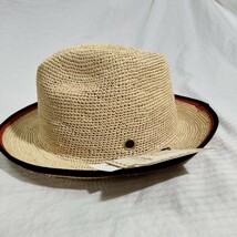 エクアアンディーノ パナマ　ハット　中折れ　ハット　Ecua-Andino panama hats　ストローハット　麦わら帽子　日差避　紫外線対策　帽子_画像8