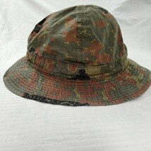 orslow　US NAVY HAT Dot Camouflage オアスロウ 　U.Sネイビー　ハット ドット　カモフラージュ ミリタリー　vintage ブーニーハット 帽子_画像5