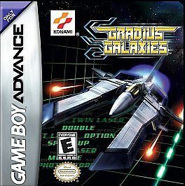  abroad limitation version overseas edition Game Boy Advance glati light generation Gradius Galaxies