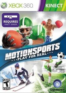 海外限定版 海外版 Xbox 360 モーションスポーツ Motionsports