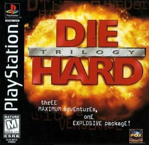  abroad limitation version overseas edition PlayStation large hard trilogy Die Hard Trilogy PS