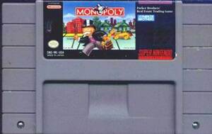 海外限定版 海外版 スーファミ モノポリー MONOPOLY SNES