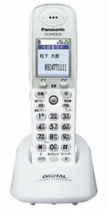 [ used ] Panasonic Panasonic extension cordless handset ( white ) KX-FKN530-W