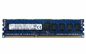 【中古】 HMT351R7EFR4A-PB SK Hynix 4GB PC3L-12800R DDR3-1600 Reg