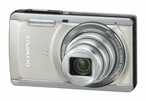 【中古】 OLYMPUS オリンパス デジタルカメラ μ-7050 シルバー 光学7倍ズーム ハイビジョンムービー μ-