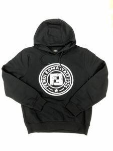 Новый неиспользованный фенди Fendi Джошу Видас Сотрудничество Parker Men's Hoody M Black 543061