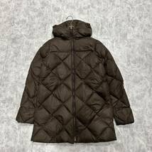 B @ 良品 アウトドア '極上DOWN90%'『THE NORTH FACE ノースフェイス』TAMBAKOSHI COAT 中綿 ダウン コート L 婦人服 アウター NDW91206_画像2