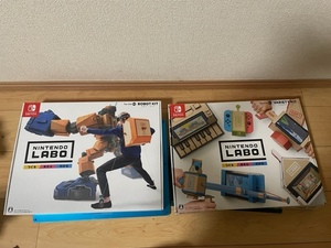 【送料無料 Switch】 任天堂　スイッチ　ロボットキット（未開封）　バラエティキット（ジャンク）　Nintendo Labo Toy-Con 02:ROBOT kit