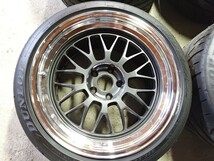 レイズ ボルクレーシング 21A 18インチ 10.5J +15 114.3 ダンロップ ディレッツァZ3 265/35R18 4本セット BNR34 BCNR33 ホイール RB26_画像4