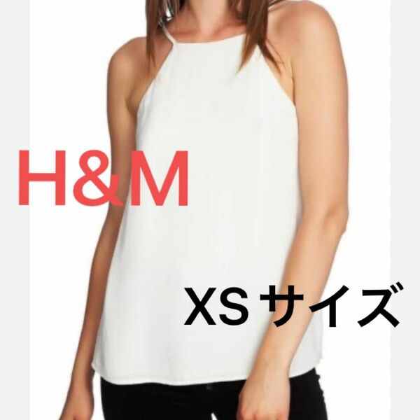 H&M クレープジャージートップス