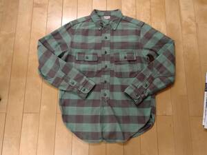 フリーホイーラーズ　FREEWHEELERS　ランバージャックシャツ　LUMBERJACK SHIRT　サイズ１6　UNION SPECIAL OVERALLS　ネルシャツ