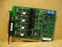 ▽MOXA CP-114IS 4ポート RS-232/422/485 シリアル通信ボード インターフェイスカード PCI 中古_画像1