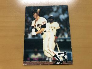 カルビープロ野球カード 1983年 原辰徳(巨人) No.379