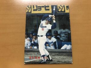 カルビープロ野球カード 1988年 落合博満(中日ドラゴンズ) No.25