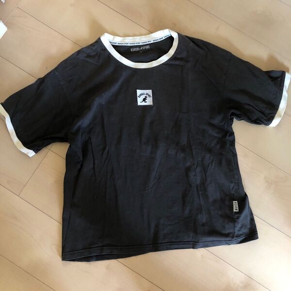 カンゴールスポーツ 半袖Tシャツ L 160 ブラック