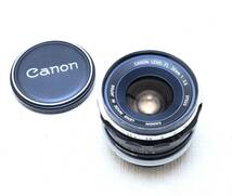 CANON FL28㎜F3.5 　広角レンズ　完動品　　_画像1