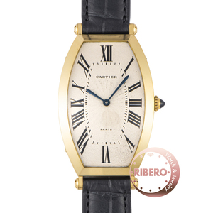 CARTIER Cartier tonneau LM W1546351 PARIS inscription 