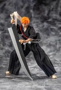 国内即納 BLEACH 1/12 可動フィギュア ブリーチ 黒崎一護 斬魄刀 塗装済み完成品 19cm 非S.H.Figuarts フィギュアーツ 非Figma 非バンダイ