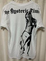 HYSTERIC GLAMOUR ORIGINAL HYS TIMES Tee 初期 ヒステリックグラマー カバーガール Tシャツ 白 カットソー サイズS ヴィンテージ archive_画像1