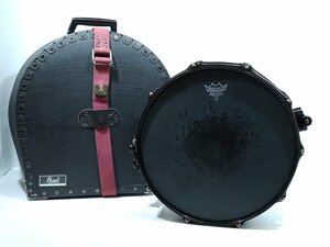 【未検品・ジャンク扱い】Pearl パール UltraCast Snare Drum ウルトラキャスト 14インチ ドラムケース付き [1-5] No.7850