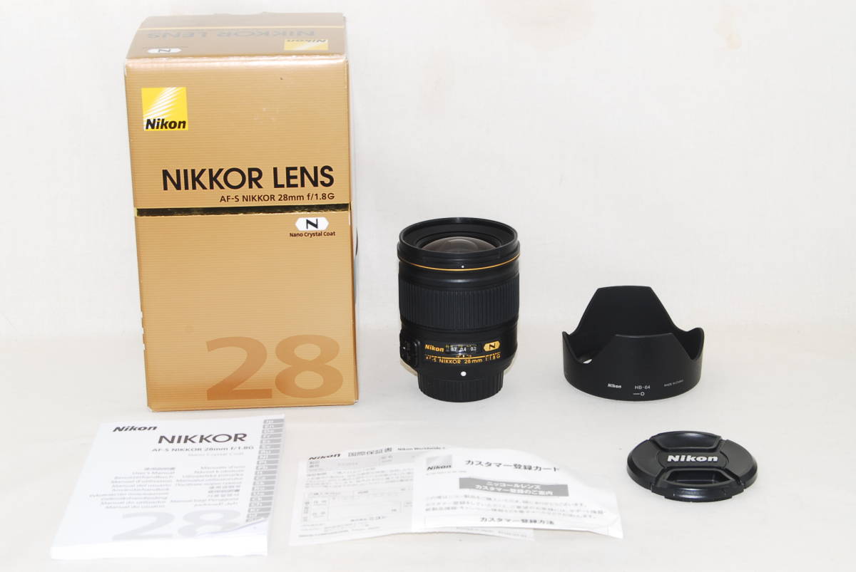 年最新ヤフオク! nikon mm f1.8の中古品・新品・未使用品一覧