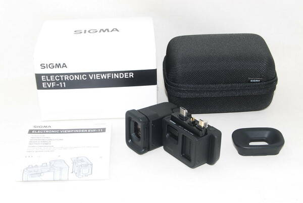 ★新品級★SIGMA シグマ ビューファインダー ELECTRONIC VIEWFINDER EVF-11 元箱付き♪
