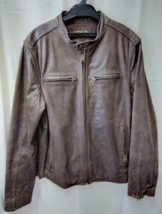 ★Levi’s リーバイス★ ライダース レザージャケット GEMUINE LEATHER ブラウン 0868