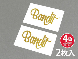 トランザム7000 バンディット BANDIT ステッカー 2枚入 シール Smokey and the Bandi