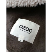 OZOC オゾック ゆるっと大きめを着こなそう ボア ブルゾン ジャケット 40 (HS+4393)_画像6