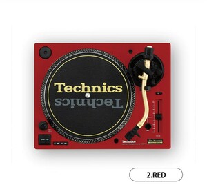 【新品袋未開封】Technics(テクニクス)ミニチュアコレクション SL-1200M7L(RED) ケンエレファント ターンテーブル Turntable System ガチャ