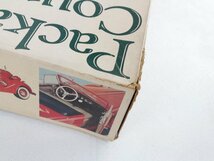 【中古・ジャンク品】パッカード クーペ ロードスター 1937 12気筒エンジン バンダイ クラシックカーシリーズ【未検品】**_画像7