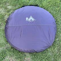 テント ポップアップテント 1秒設営 5-6人用 超軽量 折りたたみ バージョンアップ 耐水圧4000ｍｍ UVカット 紫外線防止 キャンプ カーキ_画像8
